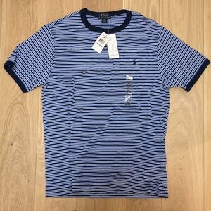 Polo by Ralph Lauren Men's Navy Striped Tee